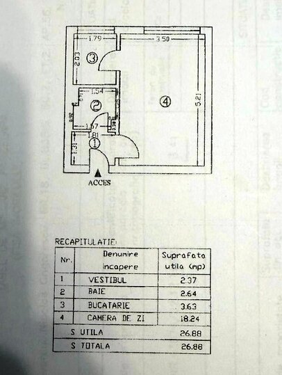 Titan, 3 minute parc IOR si metrou, stradal pe Nicoloae Grigorescu